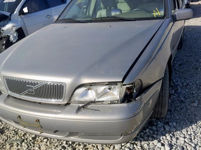 YV1LS5644W1416919 - 1998 VOLVO S70 GLT SILVER photo 9