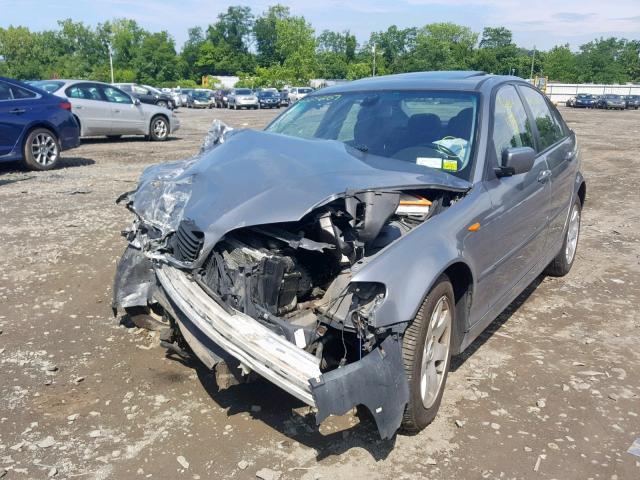 WBAEU33475PR20195 - 2005 BMW 325 XI GRAY photo 2