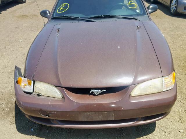 1FAFP42X3WF206884 - 1998 FORD MUSTANG GT BROWN photo 10