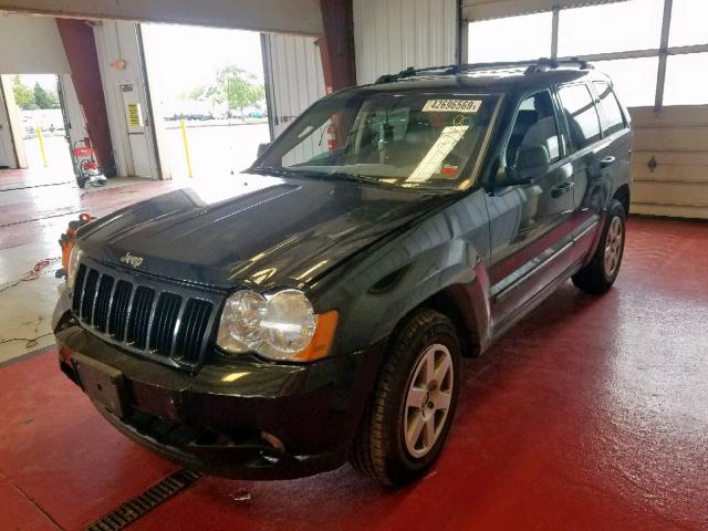 1J8GR48K49C514701 - 2009 JEEP GRAND CHER BLACK photo 2