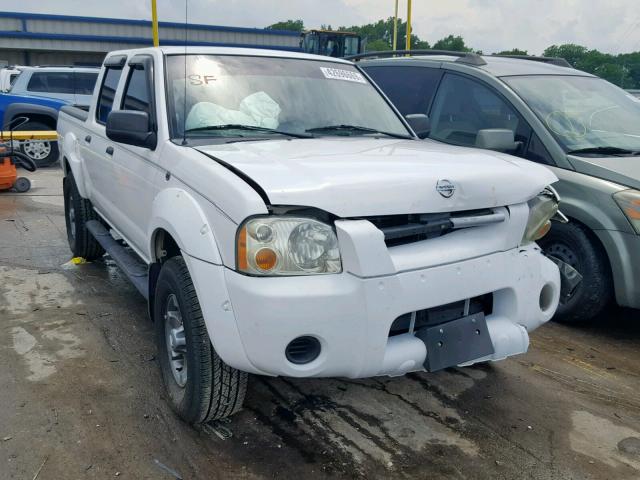 1N6ED27TX4C440153 - 2004 NISSAN FRONTIER C WHITE photo 1