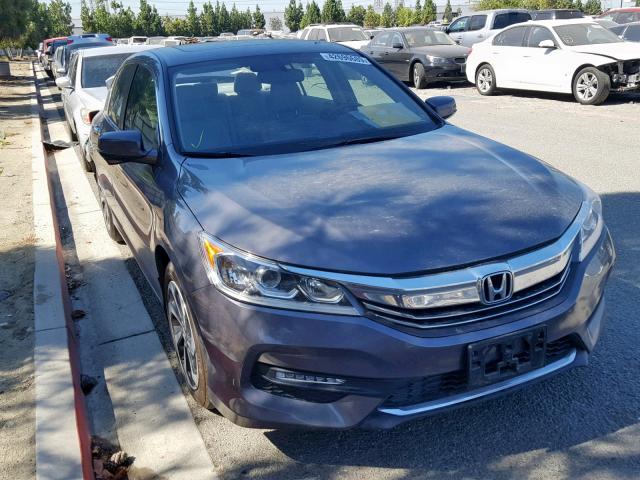 1HGCR2F86GA153905 - 2016 HONDA ACCORD EXL GRAY photo 1