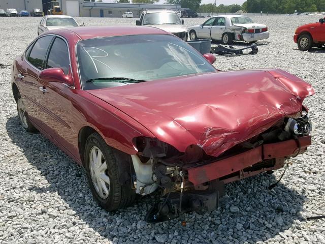 2G4WD582X61178301 - 2006 BUICK LACROSSE C BURGUNDY photo 1