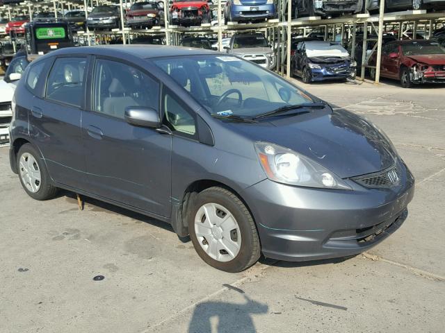 JHMGE8H37DC003929 - 2013 HONDA FIT GRAY photo 1