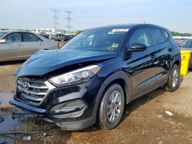 KM8J2CA41JU752815 - 2018 HYUNDAI TUCSON SE BLACK photo 2