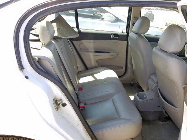 1G1AZ55F077148826 - 2007 CHEVROLET COBALT LTZ WHITE photo 6