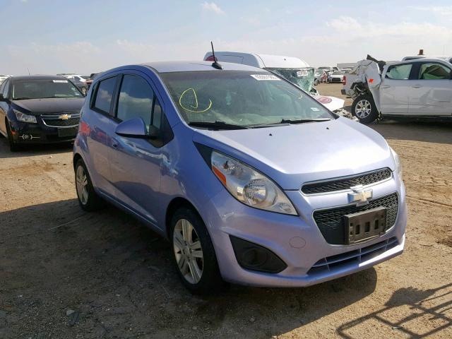 KL8CB6S96EC540862 - 2014 CHEVROLET SPARK LS BLUE photo 1