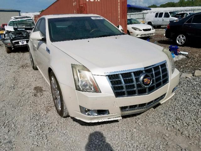 1G6DP5E3XC0106637 - 2012 CADILLAC CTS PREMIU WHITE photo 1