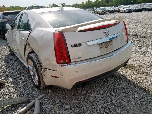 1G6DP5E3XC0106637 - 2012 CADILLAC CTS PREMIU WHITE photo 3