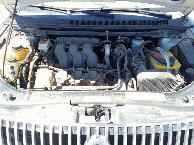 1MEHM42155G618190 - 2005 MERCURY MONTEGO PR WHITE photo 7