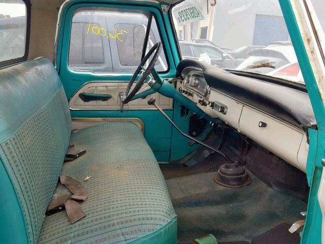 F25BR790107 - 1966 FORD PICKUP GREEN photo 5