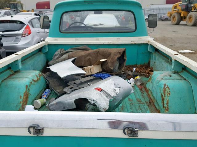 F25BR790107 - 1966 FORD PICKUP GREEN photo 6