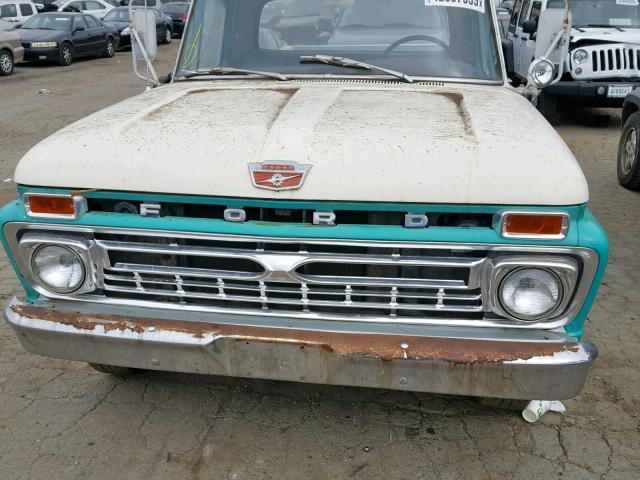 F25BR790107 - 1966 FORD PICKUP GREEN photo 9