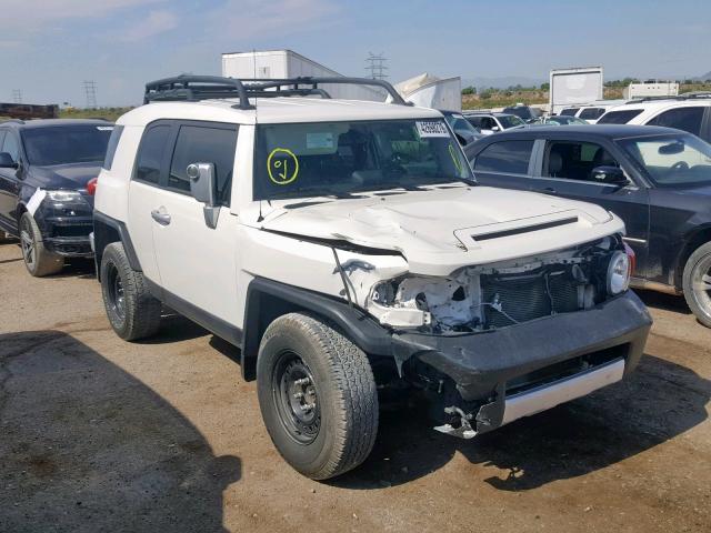 JTEZU4BF7EK013789 - 2014 TOYOTA FJ CRUISER WHITE photo 1