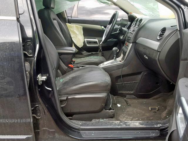 3GNAL3E57CS642480 - 2012 CHEVROLET CAPTIVA SP BLACK photo 5