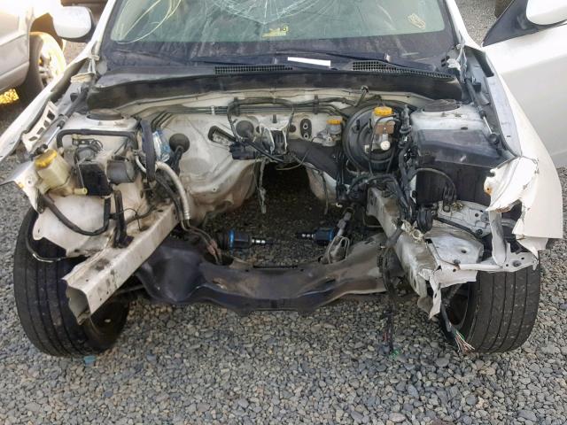 JF1GE76639G522104 - 2009 SUBARU IMPREZA WR WHITE photo 7