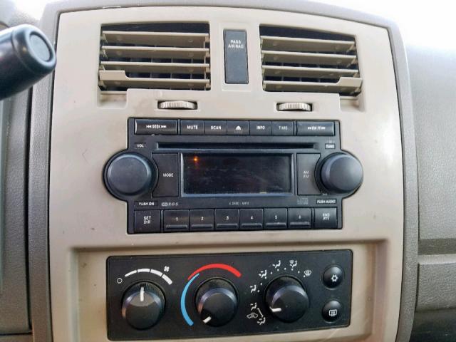 1D7HE48K25S134348 - 2005 DODGE DAKOTA QUA TAN photo 9