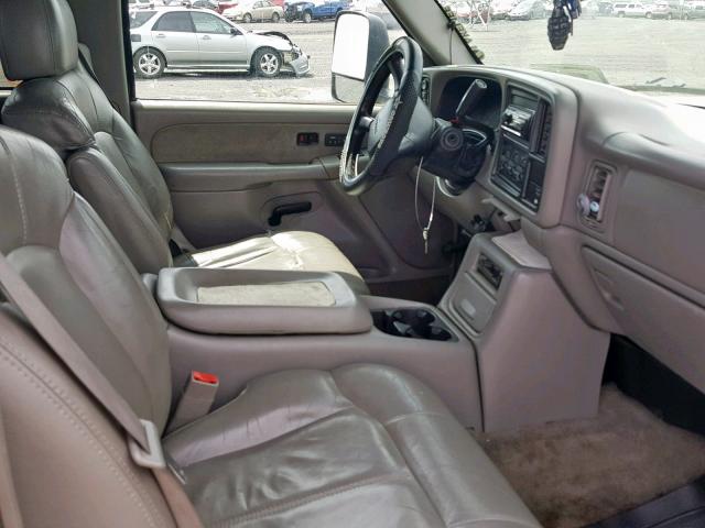 2GTEK19T921361124 - 2002 GMC NEW SIERRA BEIGE photo 5