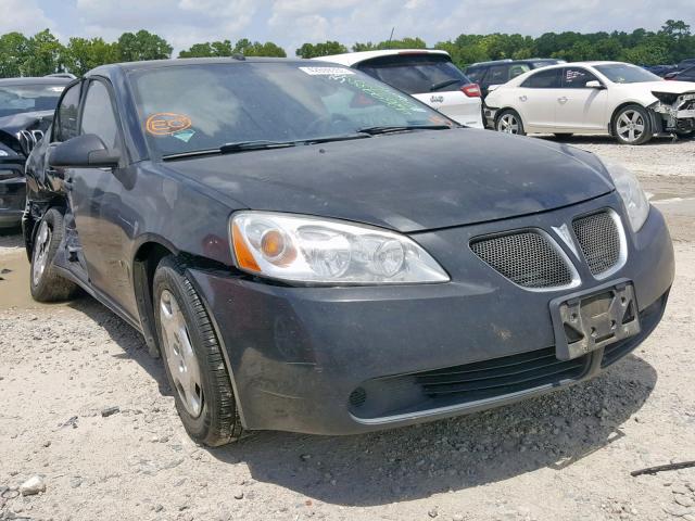 1G2ZF57B484308081 - 2008 PONTIAC G6 VALUE L CHARCOAL photo 1