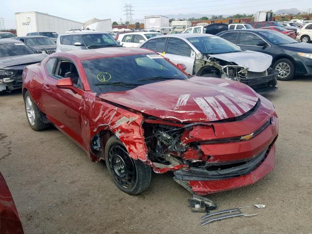 1G1FB1RXXH0212029 - 2017 CHEVROLET CAMARO LT RED photo 1