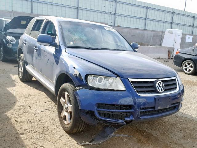 WVGZG77L75D022083 - 2005 VOLKSWAGEN TOUAREG 3. BLUE photo 1