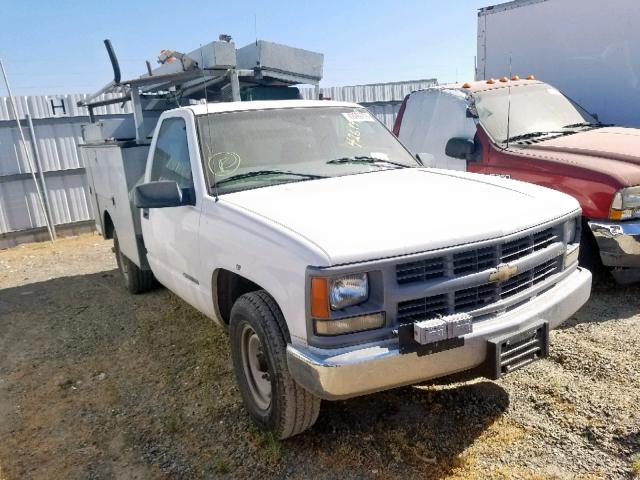 1GBGC34R8YR224886 - 2000 CHEVROLET 3500 WHITE photo 1