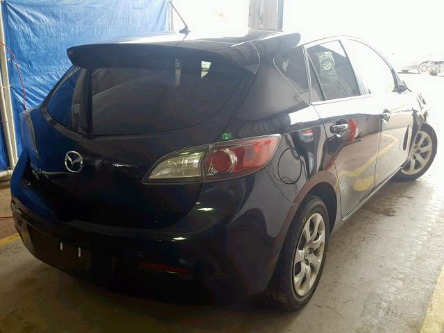 JM1BL1HF0A1346771 - 2010 MAZDA 3 I BLACK photo 4