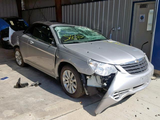 1C3BC5ED3AN159838 - 2010 CHRYSLER SEBRING TO SILVER photo 1