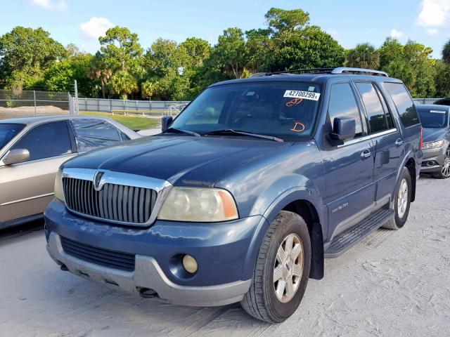 5LMFU27R64LJ07095 - 2004 LINCOLN NAVIGATOR 蓝色 照片 2