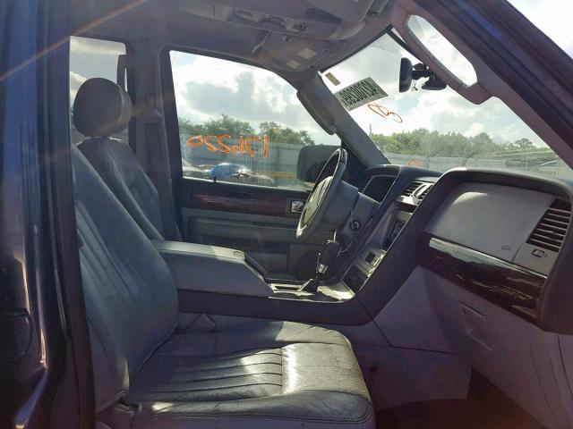 5LMFU27R64LJ07095 - 2004 LINCOLN NAVIGATOR 蓝色 照片 5