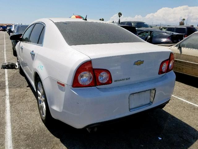 1G1ZE5E79AF299801 - 2010 CHEVROLET MALIBU LTZ 白色 照片 3