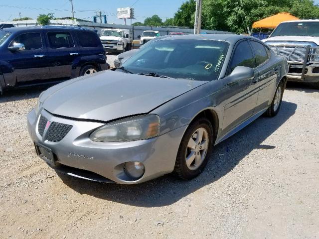 2G2WP552681181459 - 2008 PONTIAC GRAND PRIX GRAY photo 2