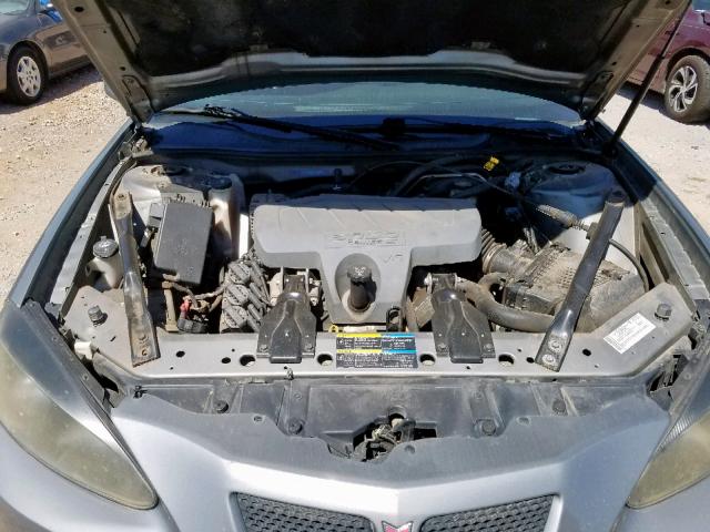 2G2WP552681181459 - 2008 PONTIAC GRAND PRIX GRAY photo 7