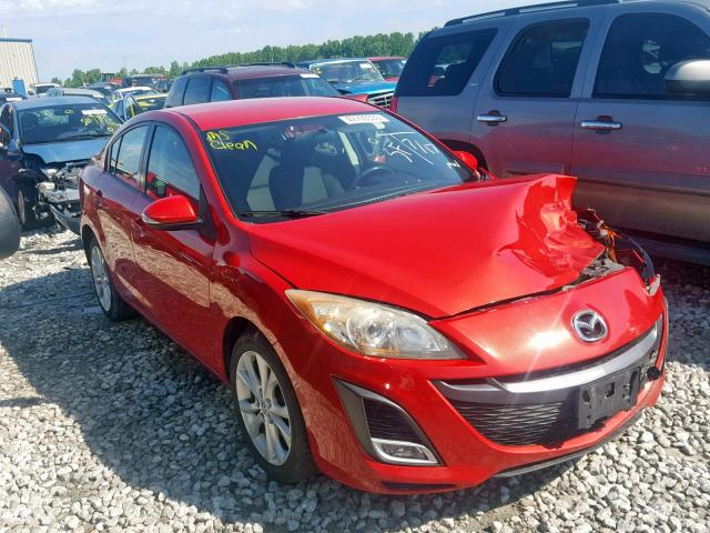 JM1BL1S58A1143059 - 2010 MAZDA 3 S RED photo 1