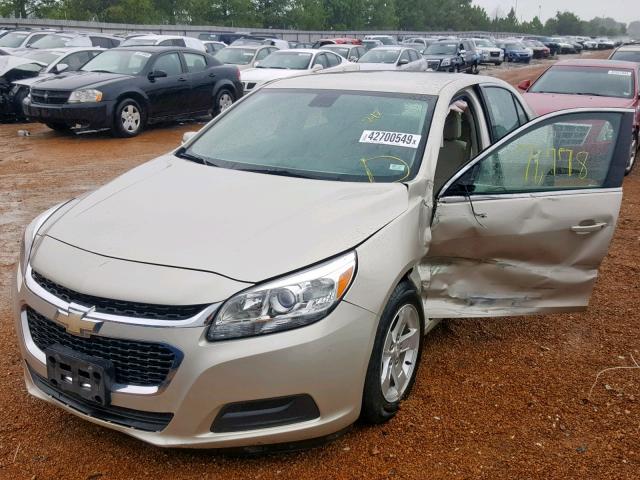 1G11C5SL7EF296583 - 2014 CHEVROLET MALIBU 1LT 棕色 照片 2