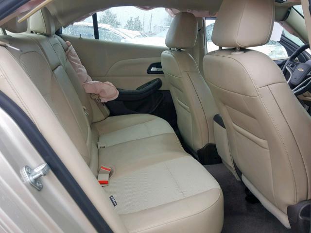 1G11C5SL7EF296583 - 2014 CHEVROLET MALIBU 1LT 棕色 照片 6