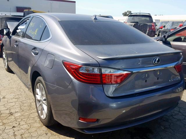 JTHBW1GG9D2024967 - 2013 LEXUS ES 300H GRAY photo 3