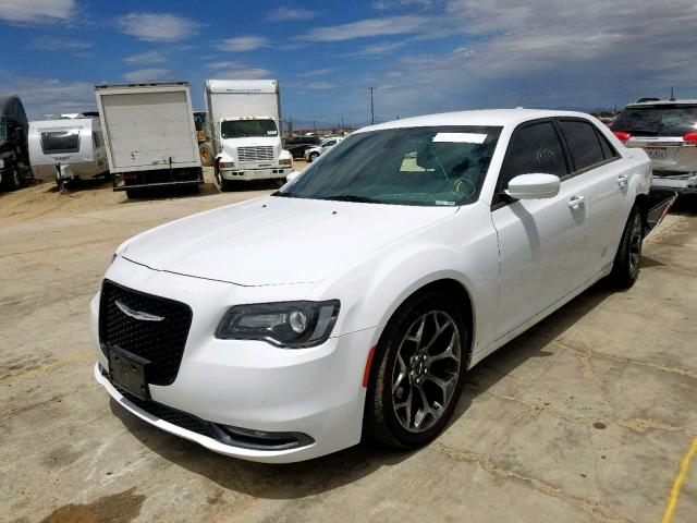 2C3CCABG3FH786731 - 2015 CHRYSLER 300 S WHITE photo 2