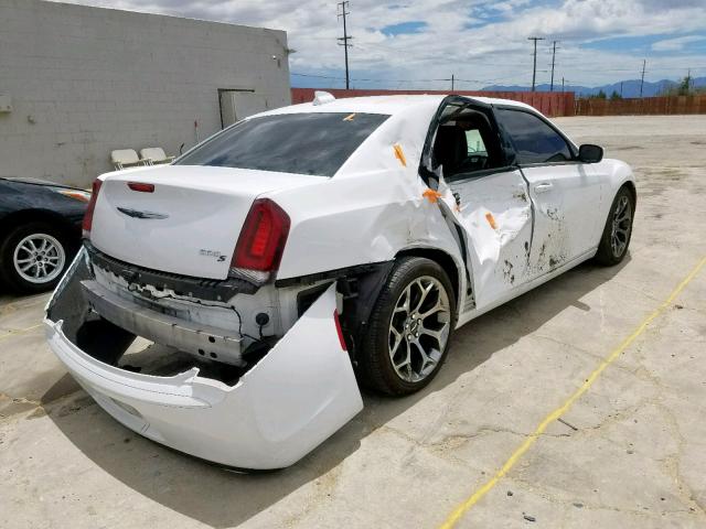 2C3CCABG3FH786731 - 2015 CHRYSLER 300 S WHITE photo 4