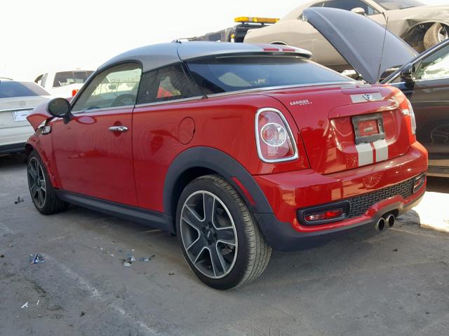 WMWSX3C54DT466318 - 2013 MINI COOPER COU RED photo 3