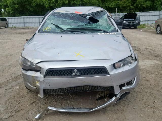 JA3AU16UX9U605219 - 2009 MITSUBISHI LANCER DE SILVER photo 10