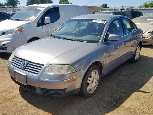 WVWMD63B53P099691 - 2003 VOLKSWAGEN PASSAT GL GRAY photo 2