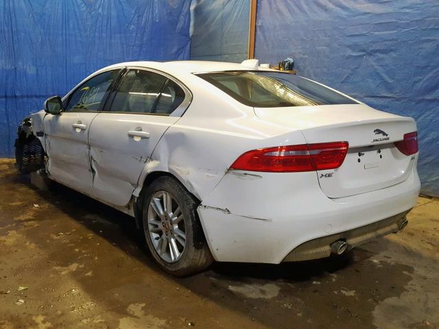 SAJAD4BG8HA947515 - 2017 JAGUAR XE PREMIUM WHITE photo 3