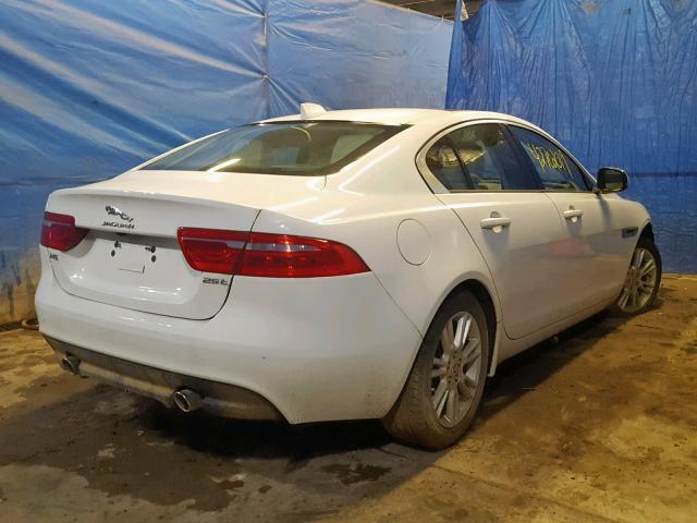 SAJAD4BG8HA947515 - 2017 JAGUAR XE PREMIUM WHITE photo 4