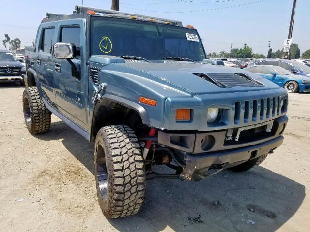 5GRGN22U35H114769 - 2005 HUMMER H2 SUT BLUE photo 1