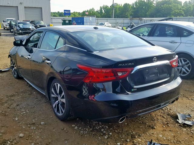 1N4AA6AP7HC401495 - 2017 NISSAN MAXIMA 3.5 BLACK photo 3