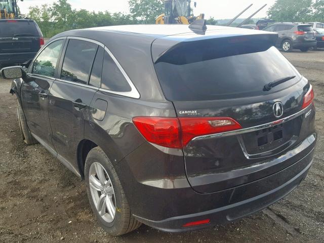 5J8TB3H52EL003806 - 2014 ACURA RDX TECHNO BLACK photo 3