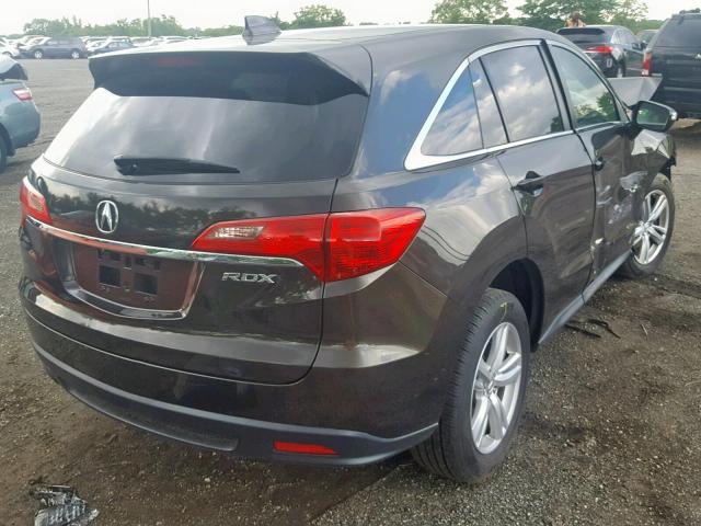 5J8TB3H52EL003806 - 2014 ACURA RDX TECHNO BLACK photo 4