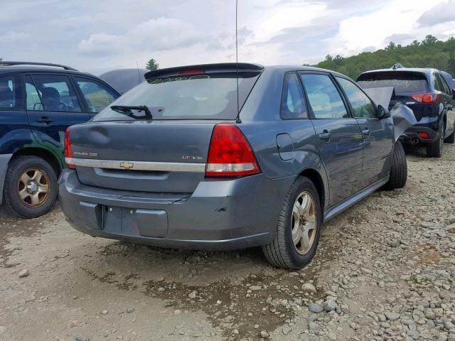 1G1ZU64895F150202 - 2005 CHEVROLET MALIBU MAX 灰色 照片 4