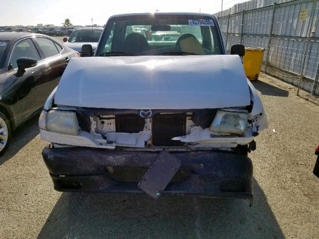 4F4YR12C6YTM29389 - 2000 MAZDA B2500 CAB WHITE photo 9